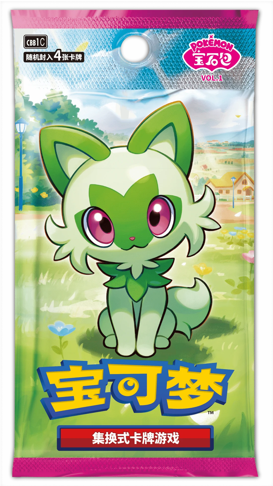Gem Pack Vol. 1 Booster / Pokémon宝石包VOL.1(4张装) — referência de produto em chinês simplificado