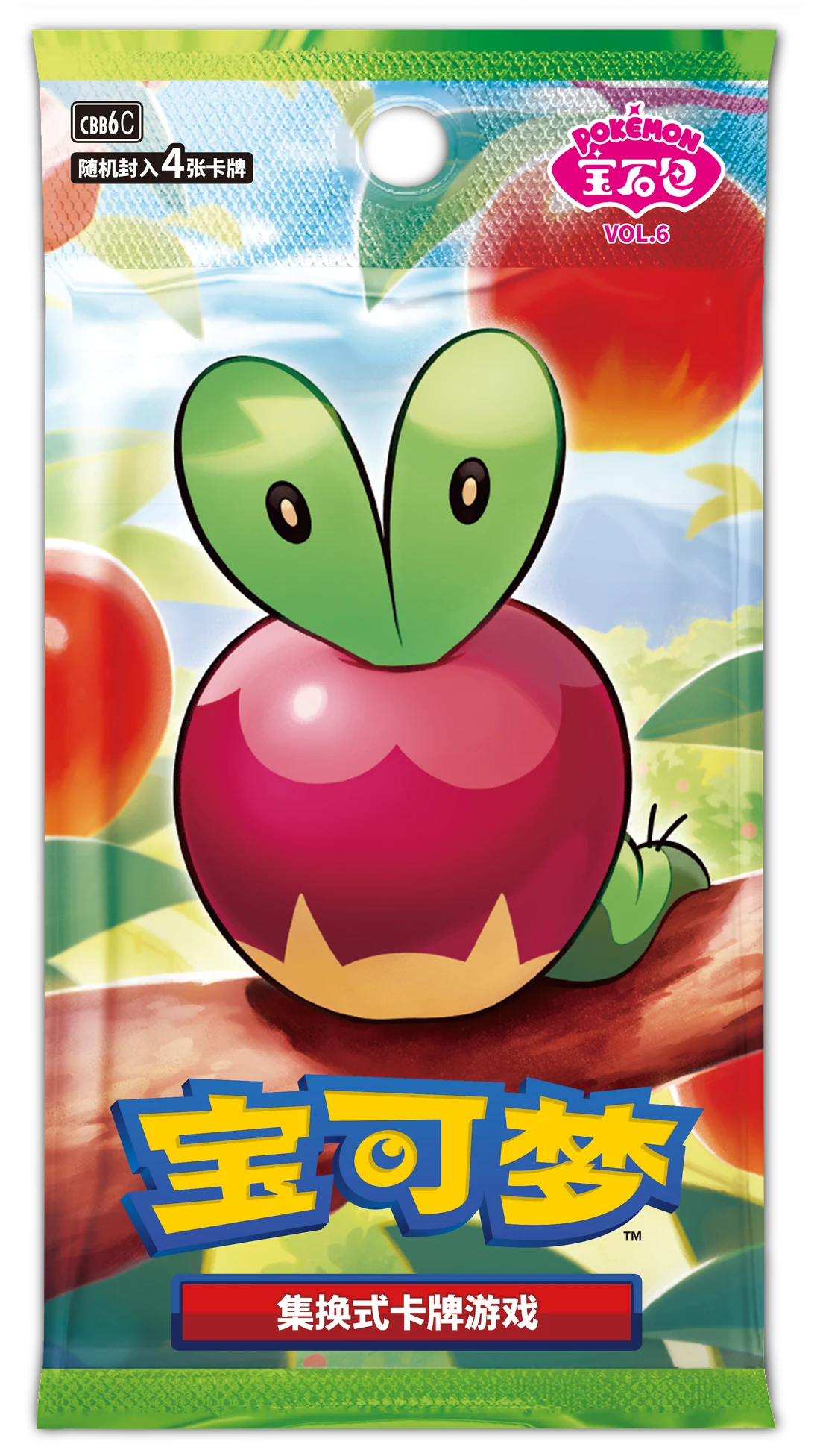 Gem Pack Vol. 6 Booster / Pokémon宝石包VOL.6(4张装) — referência de produto em chinês simplificado